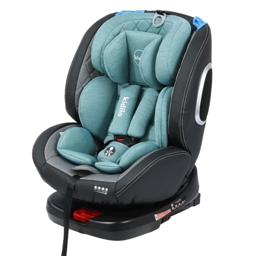 Safety Baby Car Seat with Isofix and Top Tether, 360 Degree Swivel Child Car Seat.