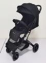 Easy Maneuver, 5-Point Safety Belts, with Spacious Basket - Black Baby Stroller