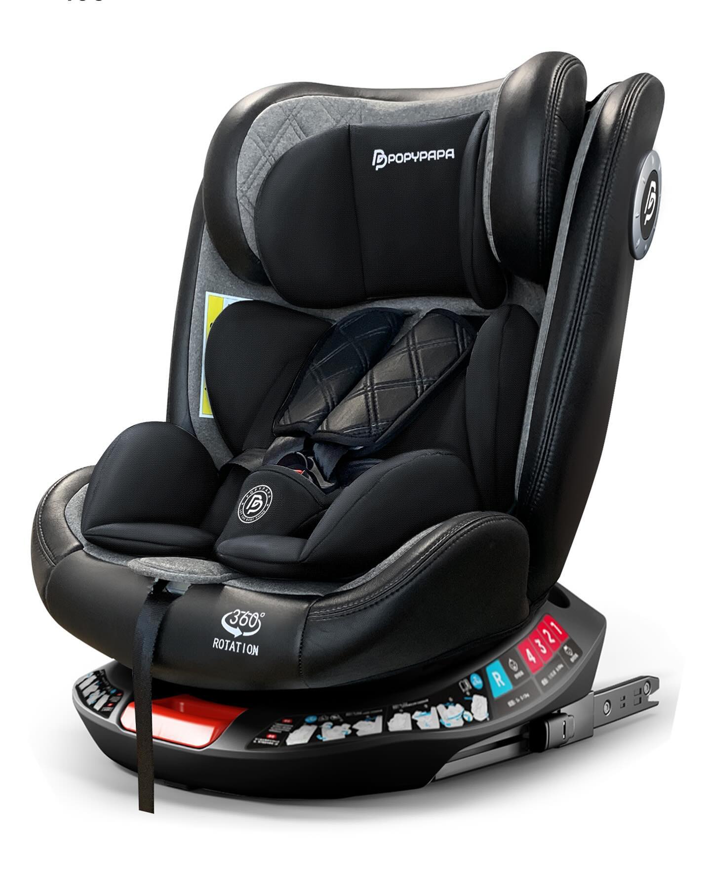 360 Degree Rotating & reclining Baby Car Seat.