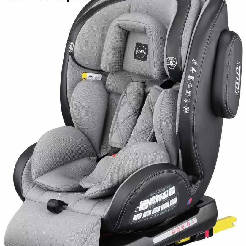 Safety Baby Car Seat with Isofix and Top Tether, 360 Degree Swivel Child Car Seat.