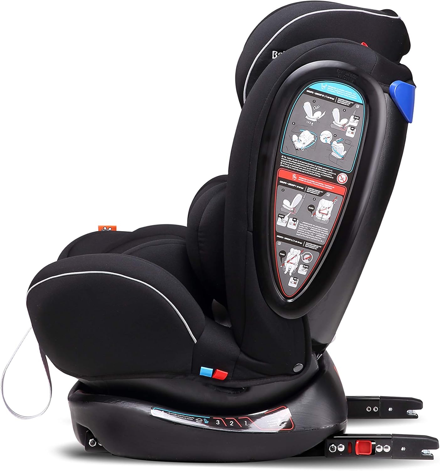 All-in-One 360° Rotating Car Seat for Infants and Toddlers