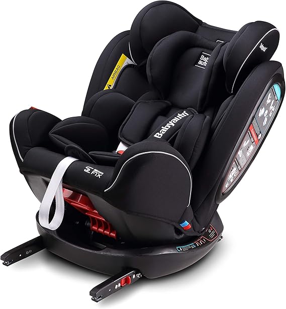 All-in-One 360° Rotating Car Seat for Infants and Toddlers