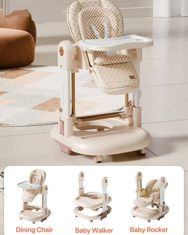All in One Baby Chair - Feeding and dining Chair /Sitting High Chair /Baby Swing and Rocker /Baby Walker