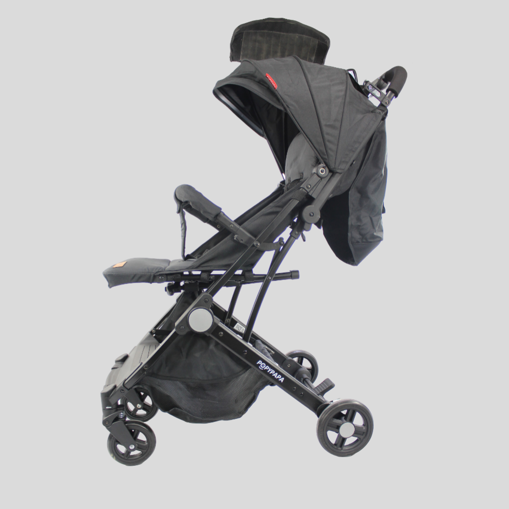 Lightweight & Compact Travel Cabin Stroller with Coffee Cup Holder for On-the-Go Adventures